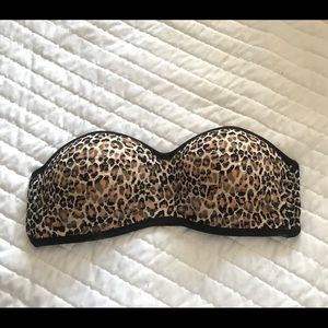 Victoria Secret Leopard Lace Bandeau